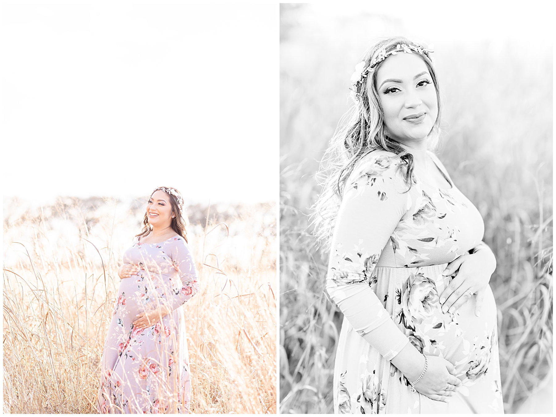 Janina + Alex Maternity Session at the Cibolo Nature