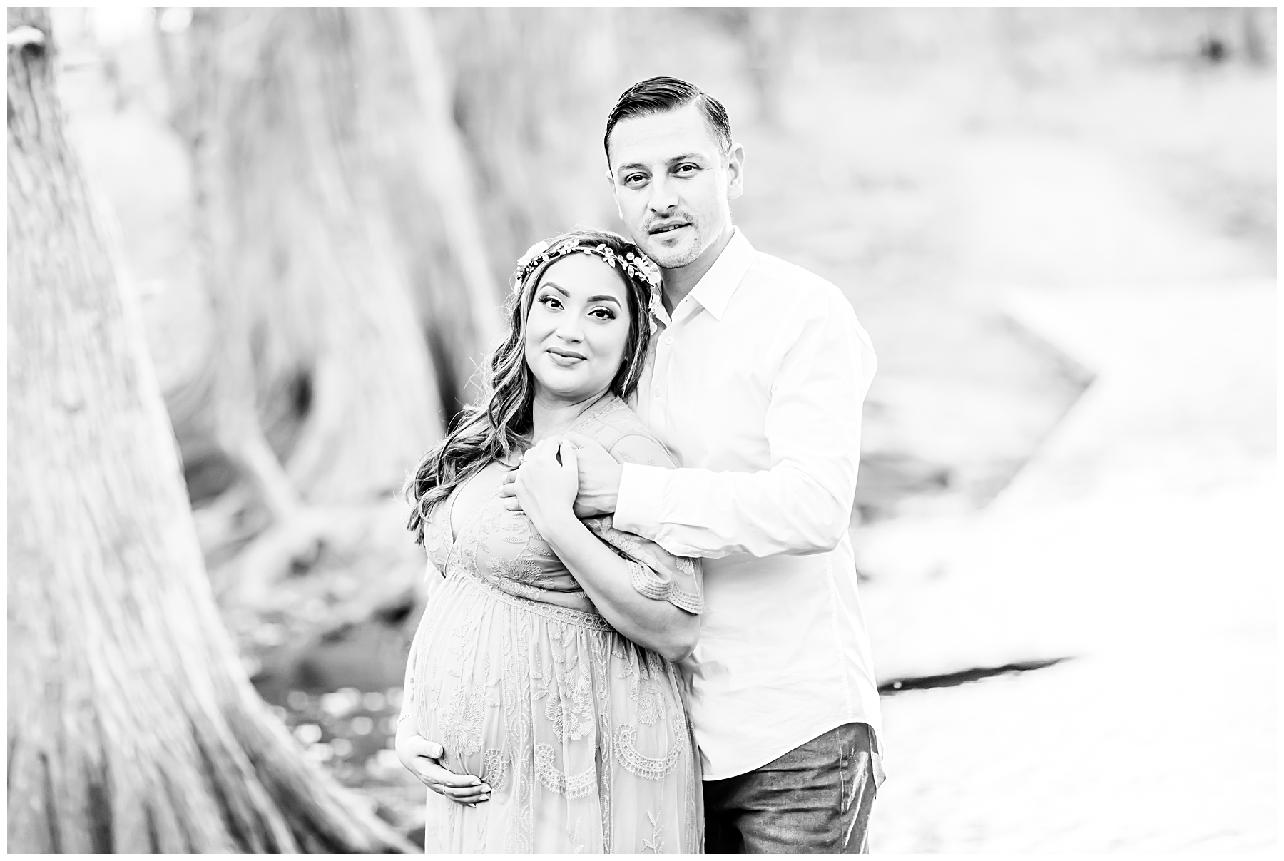 Janina + Alex Maternity Session at the Cibolo Nature